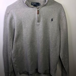 polo ralph lauren half zip up